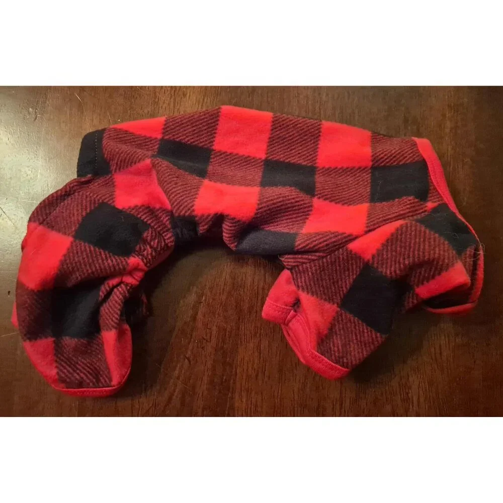 Buffalo Check Matching Family Cat / Small Dog Pajamas - Wondershop™ Red/Black -